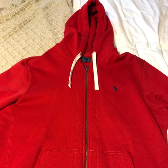 men polo hoodie